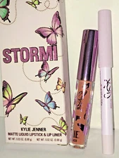 KYLIE JENNER Cosmetics STORMI MINI LIP KIT Matte Liquid LIPSTICK & LINER SET