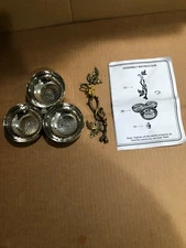 LA VIGNA BY GODINGER 3 PART RELISH FINE STAINLESS STEEL 9948 NEW FREE SHIPPING