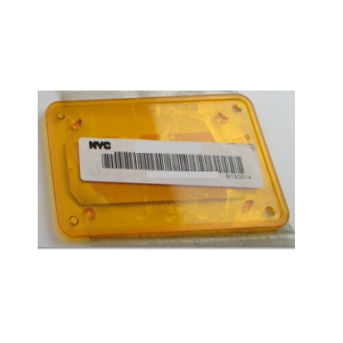 Whelen 68-3963158-10a 400 Series High-way Riser Amber Lightbar Lens for ...