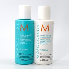 Moroccanoil Extra Volume Shampoo Conditioner 2.4 oz/ 70 ml Travel Set