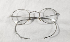 Antique AAA 1/10 12K GF Round Wire Rim Eyeglasses