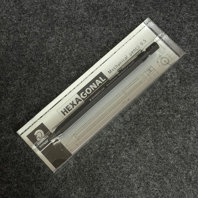 New Staedtler Hexagonal Mechanical Pencil Clean Black 0.5mm Japan 925 77-05B