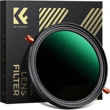 K&F Concept Variable  ND2-ND32 Filter+CPL 2 in 1 Function Neutral Density Filter