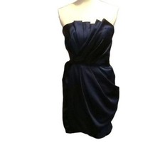 Vera Wang White Little Black Dress Women's Size 0