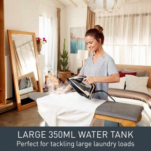 Tefal Ultimate Pure Steam Iron, 3100W, Anti Stain Filter, Steam Boost, Anti Drip - Picture 5 of 8