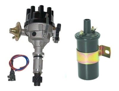 Electronic Distributor & ignition coil for 35D Rover P6 3.5 V8  Assembled UK