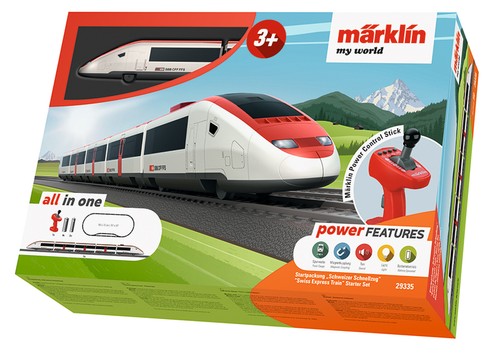 Marklin 29335 My World Swiss HO Gauge Electric Starter Train Set | Condition: New