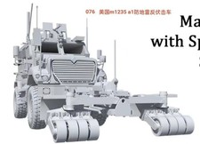 3D printed model kit 1/72/48 US m1235 a1 Mine Anti-Ambush vehicle unpainted