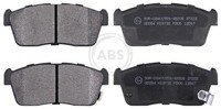 A.B.S. Bremsbelagsatz, Scheibenbremse 37222 FüR Daihatsu Passend FüR Nissan