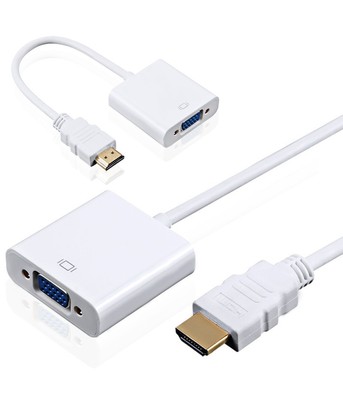 cablecc Splitter femmina da HDMI a VGA e HDMI con adattatore cablecc Splitter femmina da HDMI a VGA e HDMI con adattatore
