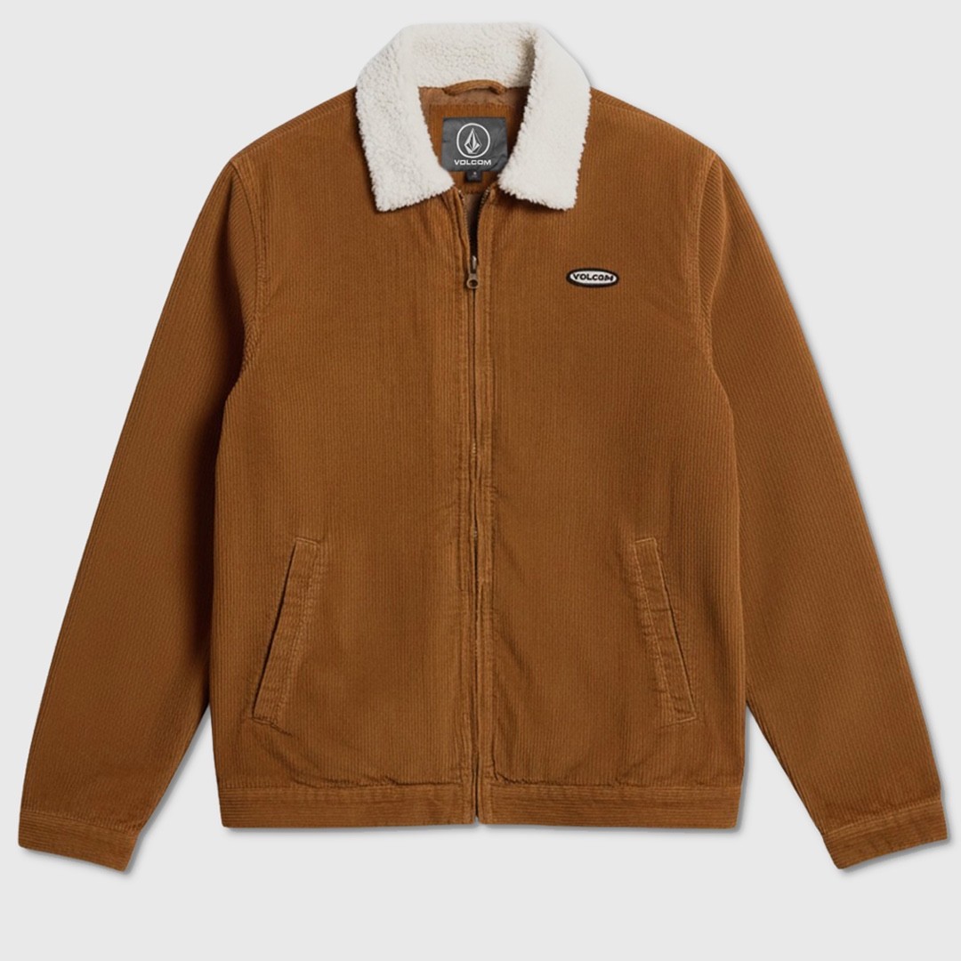Volcom Halecrest Jacket - NWT Mens Size Large Rust - 46205-DSK1 9590₽