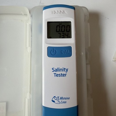 Hanna Instruments Marine Salinity Tester HI98319 Blue/White | eBay