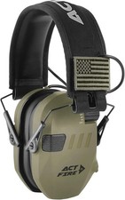Shooting Ear Protection for Gun Range, Active Noise Reduction NRR 23dB, Shooting