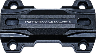 Performance Machine Gauge Relocation Adapter Kit Black Ops Phatbar 0208-2196-SMB
