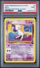 2000 POKEMON PROMO BLACK STAR POKEMON LEAGUE #8 MEW PSA 9