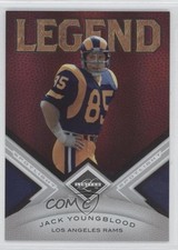 2010 Panini Limited Legend Spotlight Silver 45/50 Jack Youngblood #127 HOF 0b5