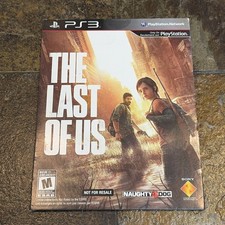 The Last of Us Sony PlayStation 3 PS3 Not For Resale Pack-In Sleeve New Sealed