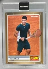 CARLOS ALCARAZ 2022 NETPRO GREEN SHIRT #d /2000 RC ROOKIE