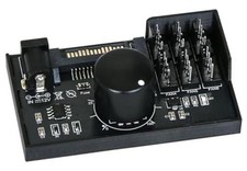 12V 4-Pin PWM Fan Controller 6 PC Fans Supported, Fan Speed Adapter Hub for