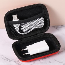 Travel Storage Bag Charging Case For Earphone Package Zipper Bag Organizer Box