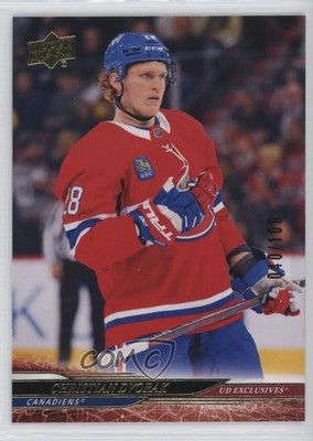 2024-25 Upper Deck Extended Series Exclusives 40/100 Christian Dvorak #571 0yo8