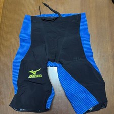Mizuno Competitive Swimsuit Black/Blue Striped