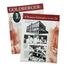 Vintage Eugene Goldberger Dolls History Article 20 Pages with Photos