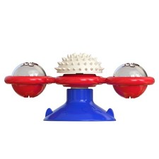Multifunctional Cat Rotating Wheel Teasing for Indoor Cat Swaying Balls-