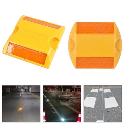 Markierung d'Einfahrt, Verkehrsnagel, tragbarer Straßenreflektor farbig