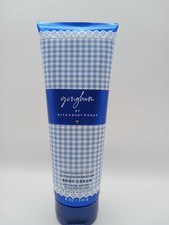 Bath Body Works Gingham blue Ultimate Hydration body cream 8 oz FREE SHIP