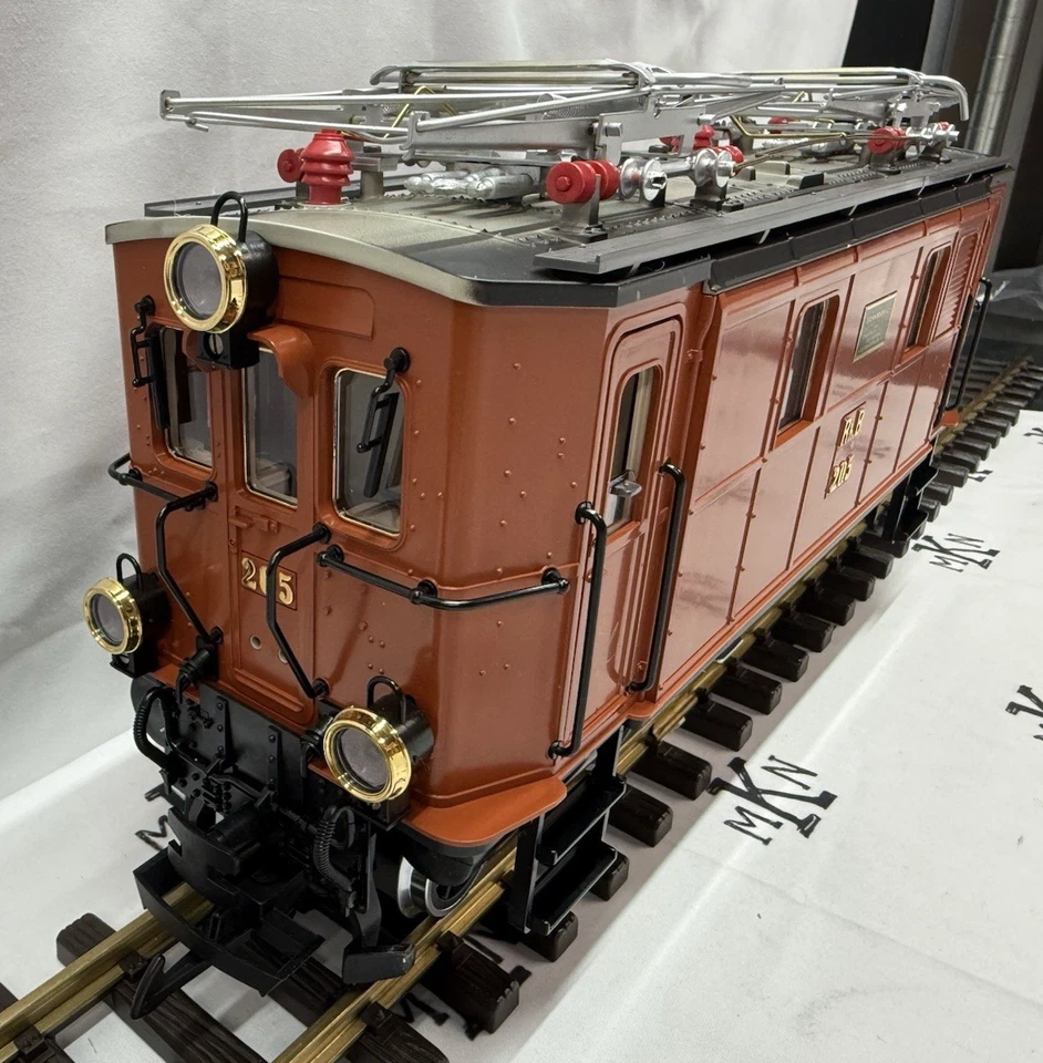 LGB 2045 G Scale RHB #205 Ge 2/4 Electric Locomotive LN/Box - Image 3 of 4