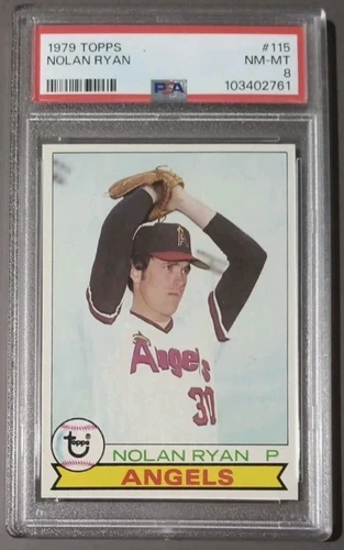 1979 Topps Nolan Ryan #115 HOF PSA 8