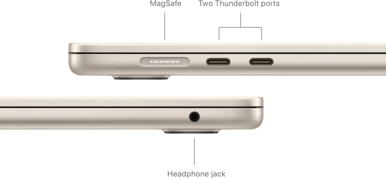 Apple - Geek Squad Certified Refurbished MacBook Air 15-inch Laptop - M3 chip...