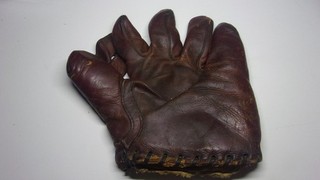 Old Vintage Baseball Glove
