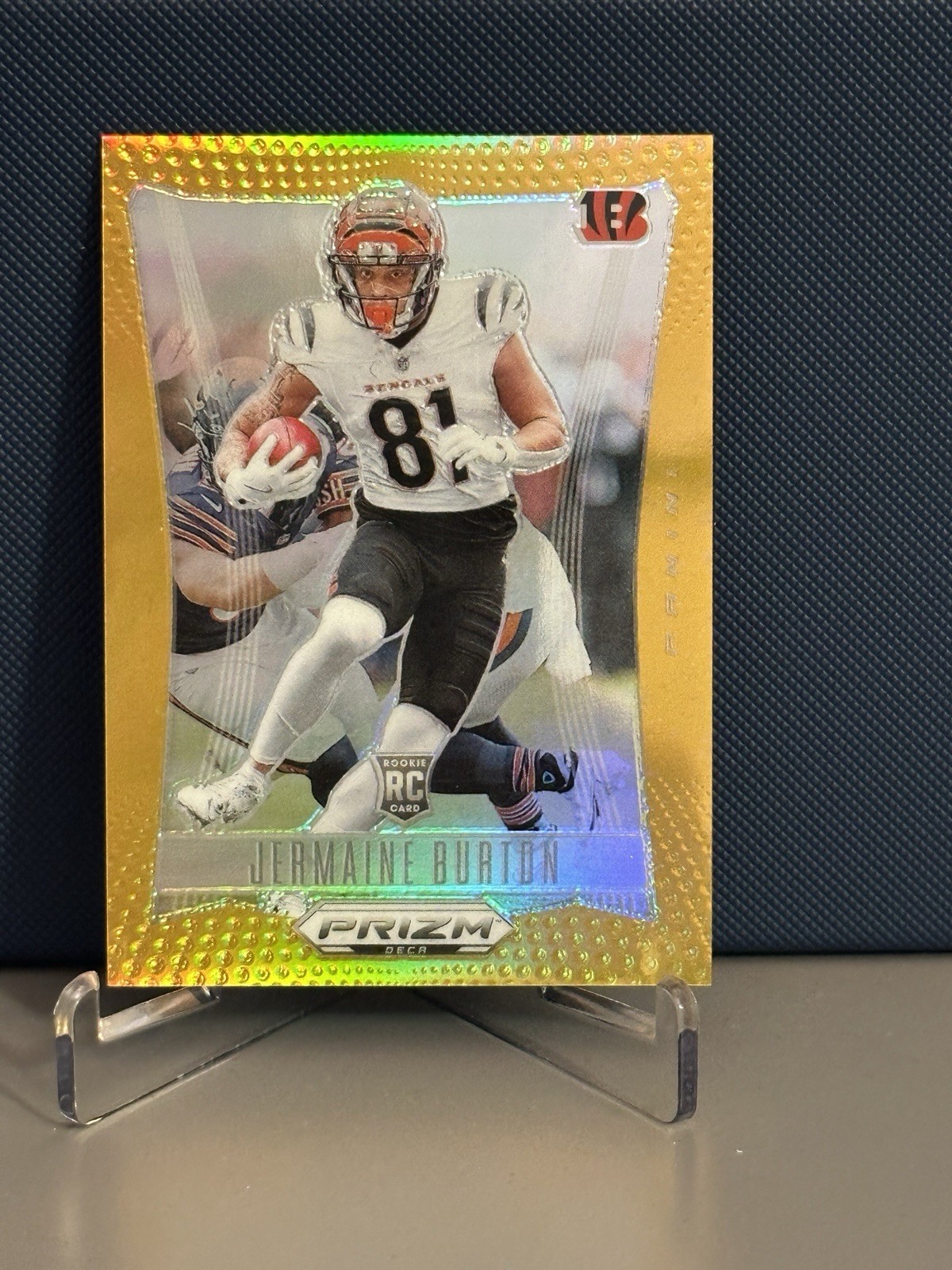 2024 Panini Prizm Deca - Jermaine Burton - 3/10 True Gold Prizm