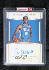 2018-19 Panini National Treasures Rookie Gold 5/10 Shake Milton #157 Auto zc4