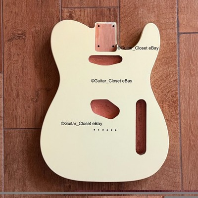 NEW Tele BODY for Fender Telecaster Alder NITRO Matte Vintage White Guitar