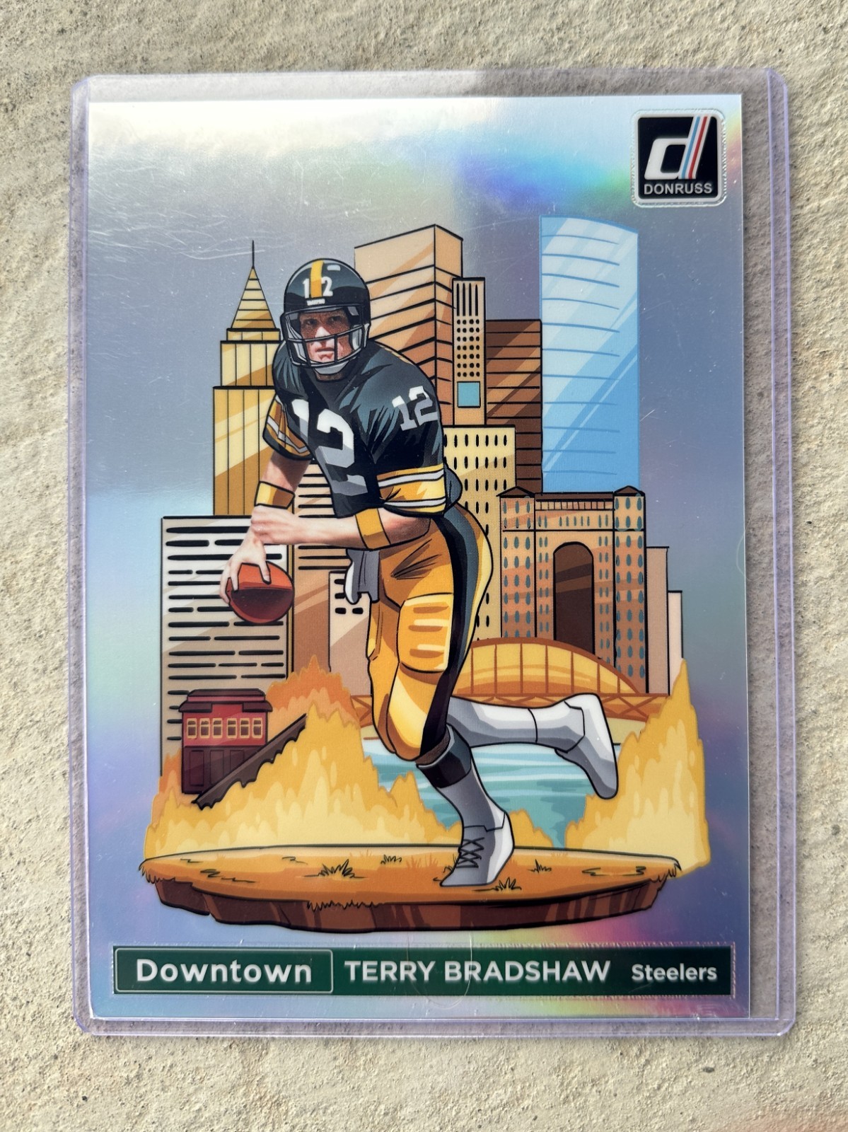 2024 Panini Donruss - Downtown Terry Bradshaw #10 Oversized / Jumbo