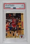 1991 Upper Deck Basketball Card #44 MICHAEL JORDAN Bulls Graded PSA 9 MINT