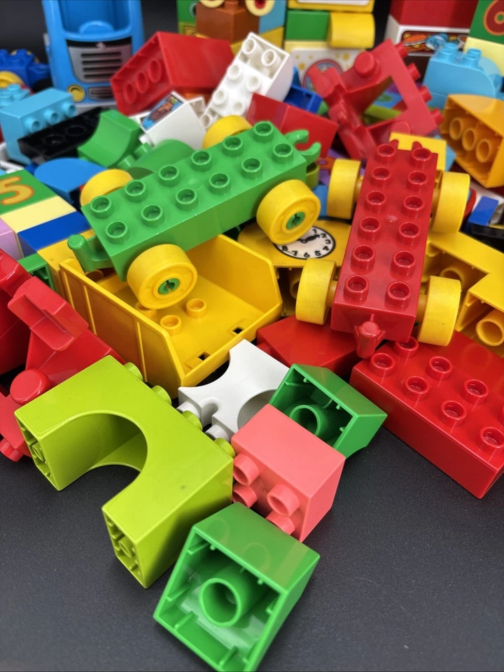 Lego Duplo Bulk Lot 134 Specialty Pieces Bricks Figures Assorted Mix Lot 4 Lb - Image 4 of 4