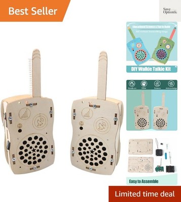 STEM Toys for Age 6-8-13 Crafts Kits Building Your Own Walkie Talkies for Kid...
