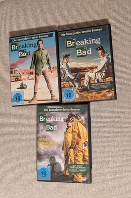 3 DVD Breaking Bad Komplette erste bis 3. Season
