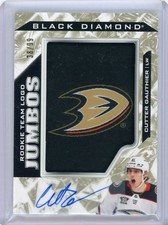 2024-25 Upper Deck Black Diamond Rookie Team Jumbo Autograph Cutter Gauthier /99