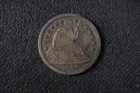NobleSpirit TSC) Key Date Rarity 1840 O No Drapery Seated Liberty Half Dime VG/F