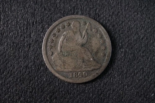 1840-O Seated Liberty Half Dime — photo from the most recent tracked eBay sale