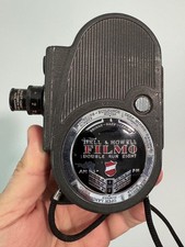 Vintage Bell  Howell Filmo Double Run Eight 8mm Movie Camera Works Great 