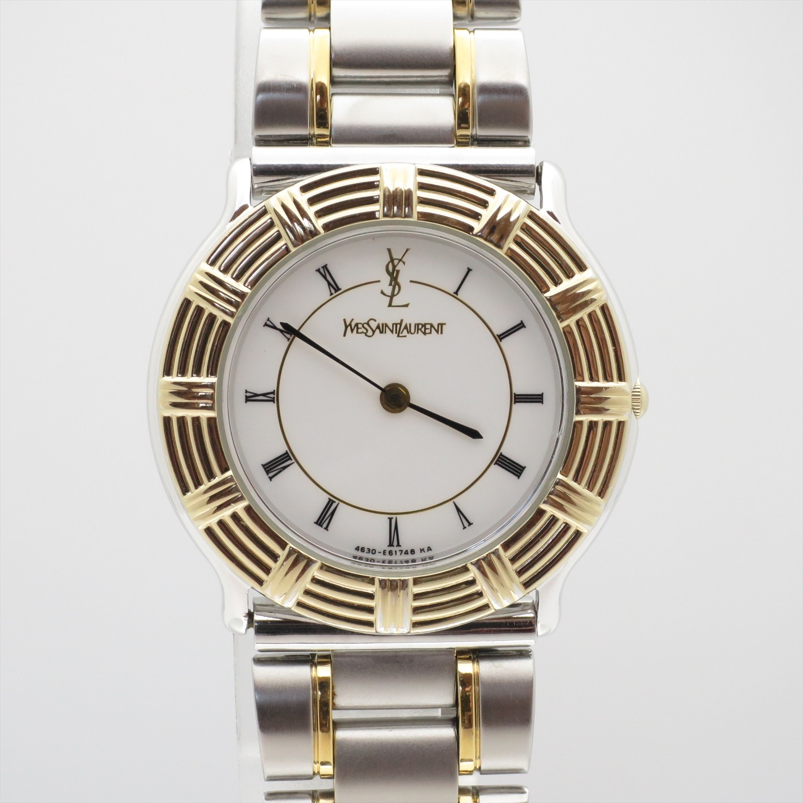 Raro orologio donna Yves Saint Laurent 4620 E60965 usatoge vin oroetta lunet