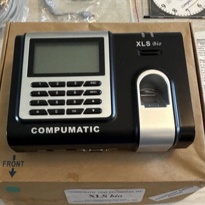 Compumatic XLS Bio Series Biometric Timeclock Time Clock Punch Clock