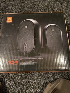 JBL 104 BT Lautsprecher Aktiv Monitore Paar