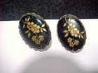 Vintage Damascene Bracelet, Earrings, and Brooch Set — photo 5